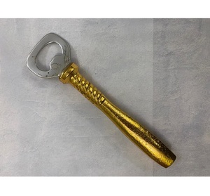 Abrebotellas de metal de alta calidad de latón AK en artículo estándar con acabado dorado y plateado para adornos de utensilios de cocina/Acentos de artículos de bar - Product Image 3