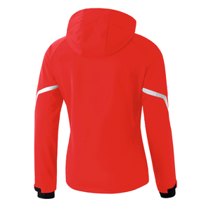 Veste Softshell imperméable pour femmes en gros personnalisée, doublée de polaire, poignets côtelés, veste réfléchissante, veste de randonnée - Product Image 4
