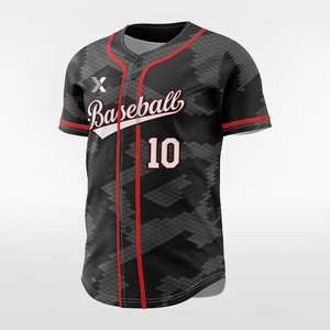 <b>Baseball</b> Jersey Polyester Men's Printed & Durable Stitching - Wholesale Manufacturer - Product Image 4
