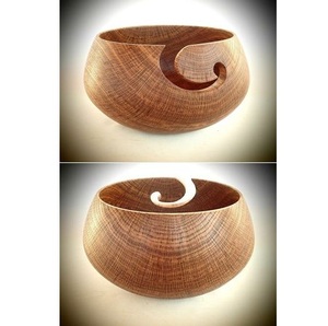 ชามเส้นด้ายไม้ของขวัญสำหรับถักและ crocheters - Product Image 6