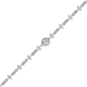 Hermosas pulseras de tenis de plata esterlina personalizadas, moissanita blanca, diamante, joyería de Hip Hop, regalo, proveedor de ocasiones especiales - Product Image 4