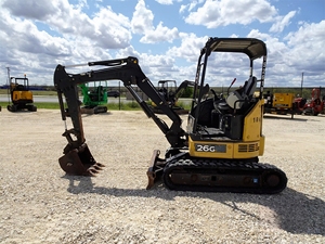 JD 26G Mini Excavadora Super Clean Eaton Cilindro Hidráulico EPA/CE Certificado Listo Envío EE. UU. Canadá Europa Cubo Incluido - Product Image 4