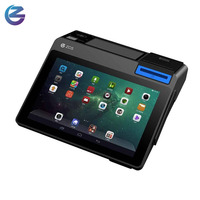 Z100 10.1 pouces + 2.8 pouces double écran tablette Android Smart POS Terminal imprimante thermique intégrée et Scanner systèmes de point de vente
