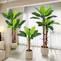 Großer Künstlicher Bananenbaum für Hotel, Hochzeit & Inneneinrichtung