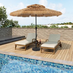 ¡NUEVA OFERTA! Tienphong gran paja natural algas marinas Patio sombrilla de playa al por mayor nuevo producto al aire libre para uso - Product Image 2