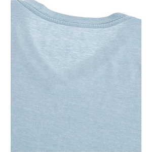T-shirt uni 100% coton pour homme, étiquette personnalisée, tissu tricoté avec fil polyester 200 g/m², coton personnalisé - Product Image 6