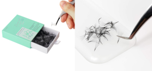 Liilash. 03 .05 .07 promade ขนตาขยายแบบผสมกาวเชื่อมฐานแหลมขายส่งพร้อมบรรจุภัณฑ์สั่งซื้อจำนวนมาก - Product Image 4