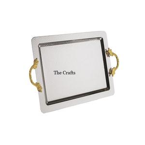 <b>Marvelous</b> Design Stainless Steel Serving Tray With <b>Storage</b> <b>Box</b> Prime Quality Top Selling Serving Food Tray - Product Image 2