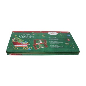 Caja de Regalo Rectangular de Hojalata con Logotipo Personalizado para Envasado de Chocolate y Dulces - Product Image 3