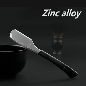 Nouveau couteau de coupe de sourcil d'aisselle de Bikini non pliable de lame de rasoir de rasage manuel d'acier inoxydable avec les barbiers de poignée droite - Product Image 2