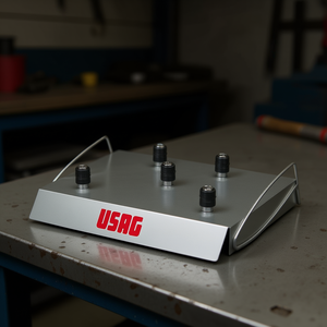 Expositor de mostrador USAG para accesorios y piezas de herramientas neumáticas, vacío, con 5 conexiones - Product Image 3