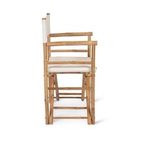 Meilleure vente de chaise de réalisateur pliante naturelle chaises pliantes en bambou faites à la main pour le camping et les fêtes