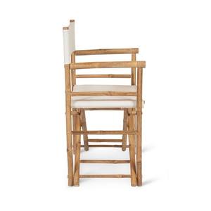 เก้าอี้ผู้กำกับพับได้ทำจากไม้ไผ่งานทำมือสำหรับตั้งแคมป์และงานปาร์ตี้ - Product Image 3