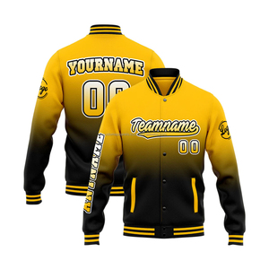 Embroidered wool festival <b>varsity</b> <b>jacket</b> with custom logo for men's events - Product Image 1