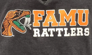 Sudadera de Alta Calidad Personalizada para Mujer, Bordada con el Logotipo de FAMU Florida A&M, Estilo Vintage, Invierno/Otoño, Estampada, Mezcla de Algodón Lavado, Tie Dye - Product Image 3