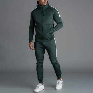 Survêtements de sport personnalisés pour hommes Survêtements de sport 2 pièces à la mode Ensembles de survêtements pour hommes Survêtements en vrac Logo personnalisé - Product Image 4