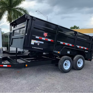 Remolque agrícola/dump PJ 7x16 con laterales altos de 4' en venta a precio económico - Product Image 1