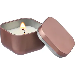 Candela Profumata Personalizzata Laurie in Barattolo, Gadget Personalizzati per Aromaterapia e Decorazione - Product Image 1