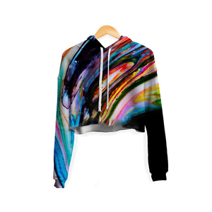 2025 cravate-teinture col rond sweat à capuche veste fitness hauts de sport sueur sweat à capuche ample pour les femmes - Product Image 1