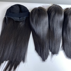 Pelucas naturales pelo liso suave cabello Remy doble dibujado extensiones de cabello vendedores crudo al por mayor cutícula alineada brasileña - Product Image 4