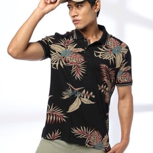 T-shirt polo 100% polyester personnalisé de haute qualité pour hommes, impression par sublimation, conception à manches courtes à séchage rapide - Product Image 2