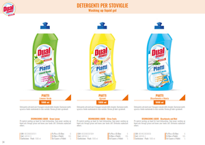 Savon liquide pour vaisselle à double puissance 1 LT. Savon liquide pour lave-vaisselle Nettoyant double puissance Savon liquide parfumé pour vaisselle Concentré - Product Image 2