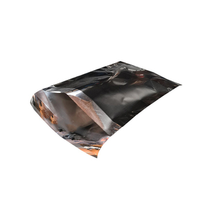 Sac de papier d'aluminium thermoscellable sous vide de qualité alimentaire argentée pochettes d'emballage en aluminium à dessus ouvert sacs de stockage de nourriture en vrac feuille d'aluminium anti - Product Image 5