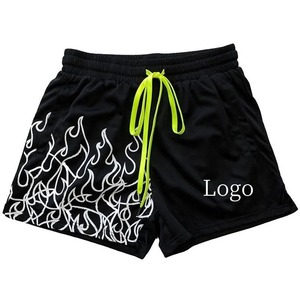 Pantalones Cortos de Baloncesto Personalizados de 5 Pulgadas para Hombre, 100% Poliéster, Casuales, con Diseño Sólido, Transpirables, para Gimnasio - Product Image 5