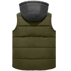 Vente chaude de haute qualité hommes mode doudoune hiver léger sans manches rembourré bonne qualité 100% Polyester - Product Image 2