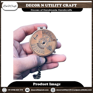 Artículos de regalo náuticos hechos a mano, esfera solar, brújula personalizada de latón macizo, regalo antiguo para la venta al por mayor - Product Image 4