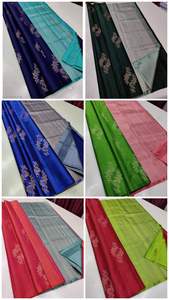 ผ้าส่าหรีเทียมสำหรับผู้หญิงในโอกาสพิเศษงานดีไซน์ใหม่ล่าสุด - Product Image 4