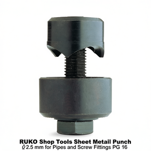Outils de atelier RUKO, poinçon pour tôle avec un diamètre de 22,5 mm pour les tuyaux et les raccords à vis PG 16 - Product Image 3