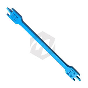 Medidor de altura de ortodoncia Dental profesional, medidor de medición recubierto azul, soporte preciso, instrumentos médicos de ortodoncia - Product Image 1