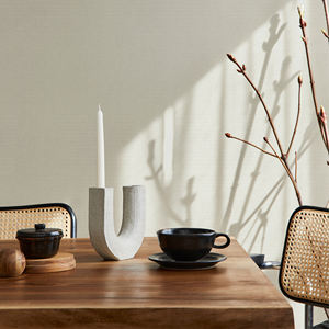 วอลล์เปเปอร์แบบไม่ทอที่ม้วนได้เคลือบสีขาว10,05x0,53ม. สำหรับยิมและห้องครัวทันสมัยจากเยอรมนี - Product Image 3