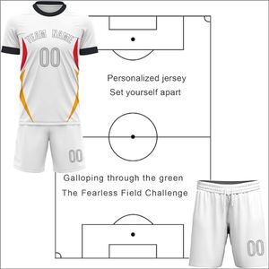 Maillots de football personnalisés Kelly de haute qualité, shorts d'été 100 % polyester, maillots entièrement sublimés pour adultes, service OEM, ensembles de styles - Product Image 5