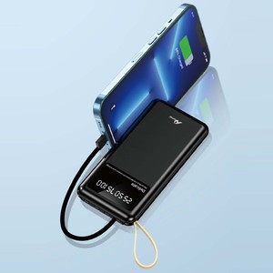 Banco de energía de alta capacidad de 50000mAh, 3A, alimentado por energía solar con funcionalidad de logotipo de soporte, color negro, 2017 - Product Image 2