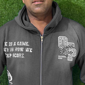 2025 invierno sobre el tamaño al por mayor personalizado impreso 100% algodón polar cremallera sudaderas con capucha de alta calidad ropa de calle diseñador hombres - Product Image 4