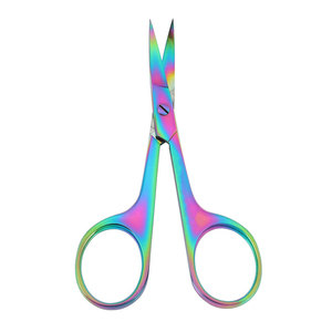 Ciseaux à cuticules incurvés professionnels de haute qualité en acier inoxydable outil de beauté polyvalent manucure d'art d'ongle Durable pointu - Product Image 2