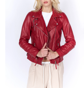 Veste en cuir véritable de qualité supérieure pour les femmes Fashion Wear - Product Image 1