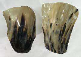 Bol à salade artisanal en corne naturelle de buffle, écologique, unique, pour cuisine et salle à manger - Product Image 4