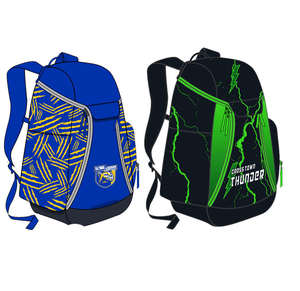 OEM Factory Casual Foldable Sublimation Team <b>Backpack</b> Custom Printed Zipper Soft Sports School Cordura Travel Bag SSB-0140 - Product Image 3