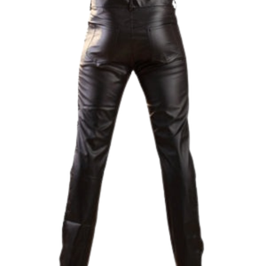 Suspensorio de Cuero Sintético Negro y Naranja, Talla Única, Ropa Interior Fetiche - Product Image 2