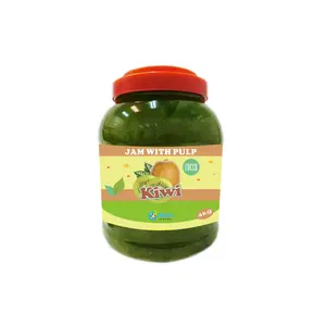 KEIFU - Kiwi Fruit Syrup Jam With Pulp OEM/ODM for Bubble Tea Drink Topping 4kg
