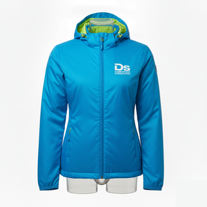 แจ็กเก็ตกันลมใส่ได้ทั้งชายและหญิงผ้าไนล่อนโพลีเอสเตอร์กันน้ำพร้อมซิปด้านหน้า - Product Image 6