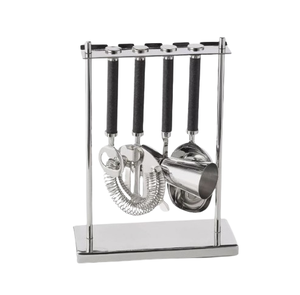 Recién llegado, juego de coctelera de cubo de hielo de acero inoxidable, accesorios de Bar, Jigger, Kit de barman, herramienta de Bar, coctelera - Product Image 1