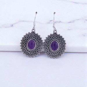 แหวนพลอยพรีเมี่ยมพร้อมอัญมณีธรรมชาติและเครื่องประดับเงินสเตอร์ลิง - Product Image 3