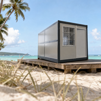 Maison conteneur pliable prête à être expédiée, conteneur de chargement, maison modulaire préfabriquée en kit, vente en gros directe usine