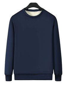 Sudaderas Personalizadas de Alta Calidad para Hombre, Color Sólido, 100% Algodón de Cordero, Felpa, Casuales, Lisas, con Tela Suave para Invierno - Product Image 4