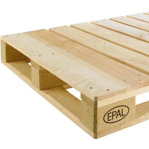 Entrepôt de palettes en bois de pin empilable à quatre côtés aux normes européennes - Product Image 6