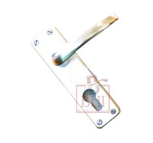 Poignées modernes en aluminium de bonne qualité poignée de porte intérieure poignée de porte de sécurité moderne conçue sur mesure pour le bureau et l'appartement - Product Image 6